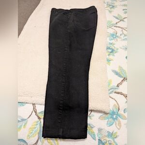 NYDJ Black Straight Leg Pants